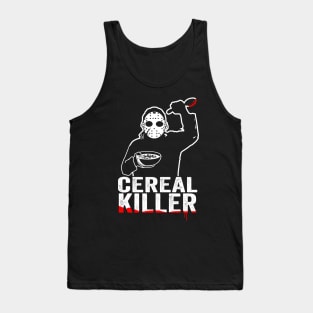 Cereal Killer Funny Breakfast Shirt Tank Top